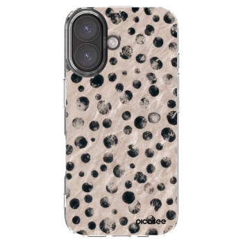 Picasee silikónový prehľadný obal pre Apple iPhone 16 - Inked