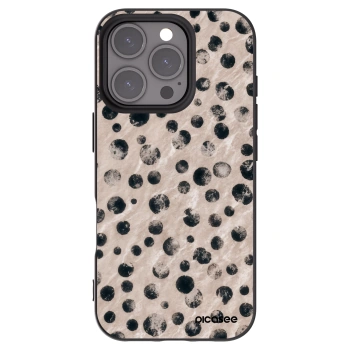 Picasee silikónový čierny obal pre Apple iPhone 16 Pro - Inked