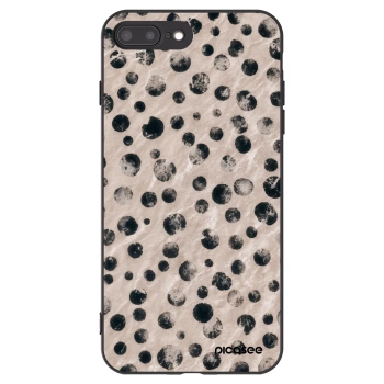 Picasee silikónový čierny obal pre Apple iPhone 7 Plus - Inked