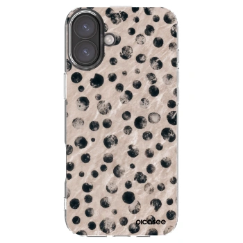 Picasee silikónový prehľadný obal pre Apple iPhone 16 Plus - Inked