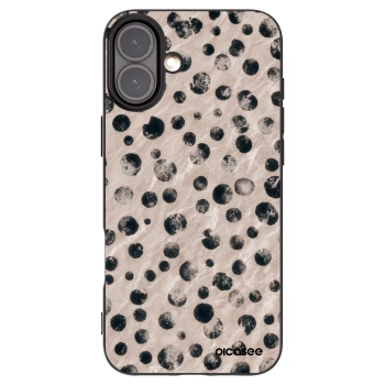 Picasee silikónový čierny obal pre Apple iPhone 16 Plus - Inked