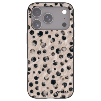 Picasee silikónový čierny obal pre Apple iPhone 17 Pro - Inked