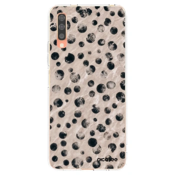Picasee silikónový prehľadný obal pre Samsung Galaxy A70 A705F - Inked