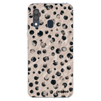Picasee silikónový prehľadný obal pre Samsung Galaxy A40 A405F - Inked