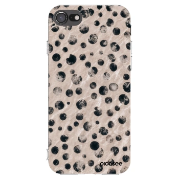 Picasee silikónový prehľadný obal pre Apple iPhone SE 2020 - Inked