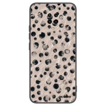 Picasee silikónový čierny obal pre Xiaomi Redmi Note 9 Pro - Inked