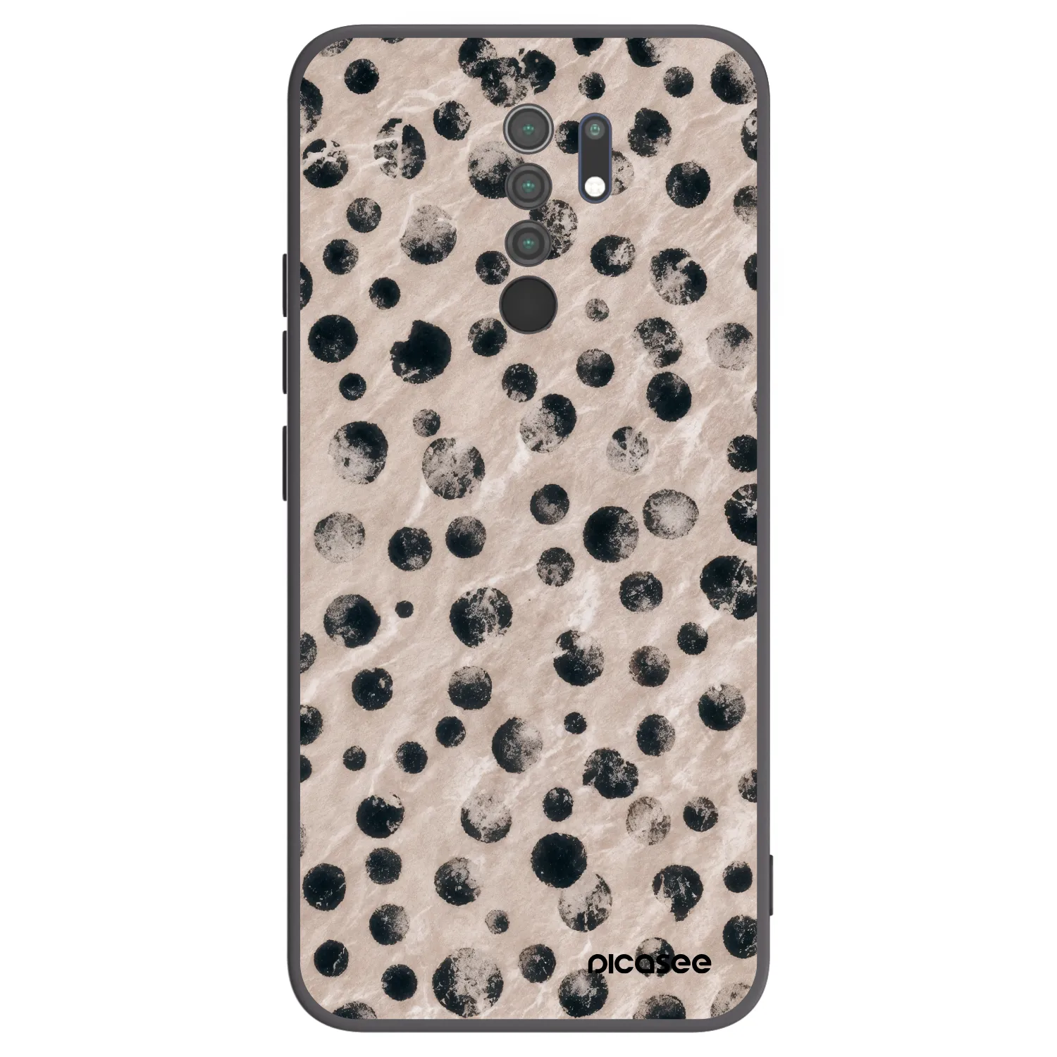 Picasee silikónový čierny obal pre Xiaomi Redmi 9 - Inked
