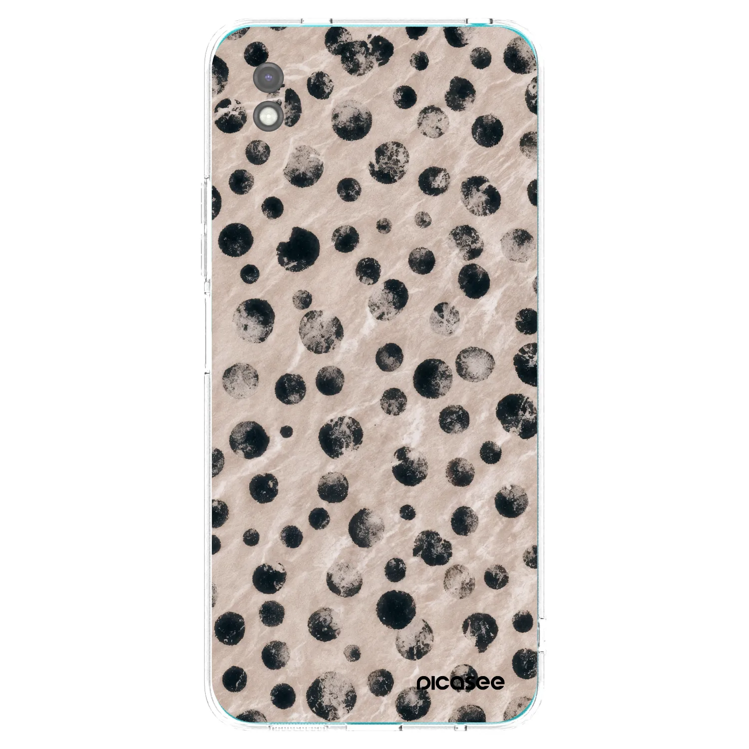 Picasee silikónový čierny obal pre Xiaomi Redmi 9A - Inked