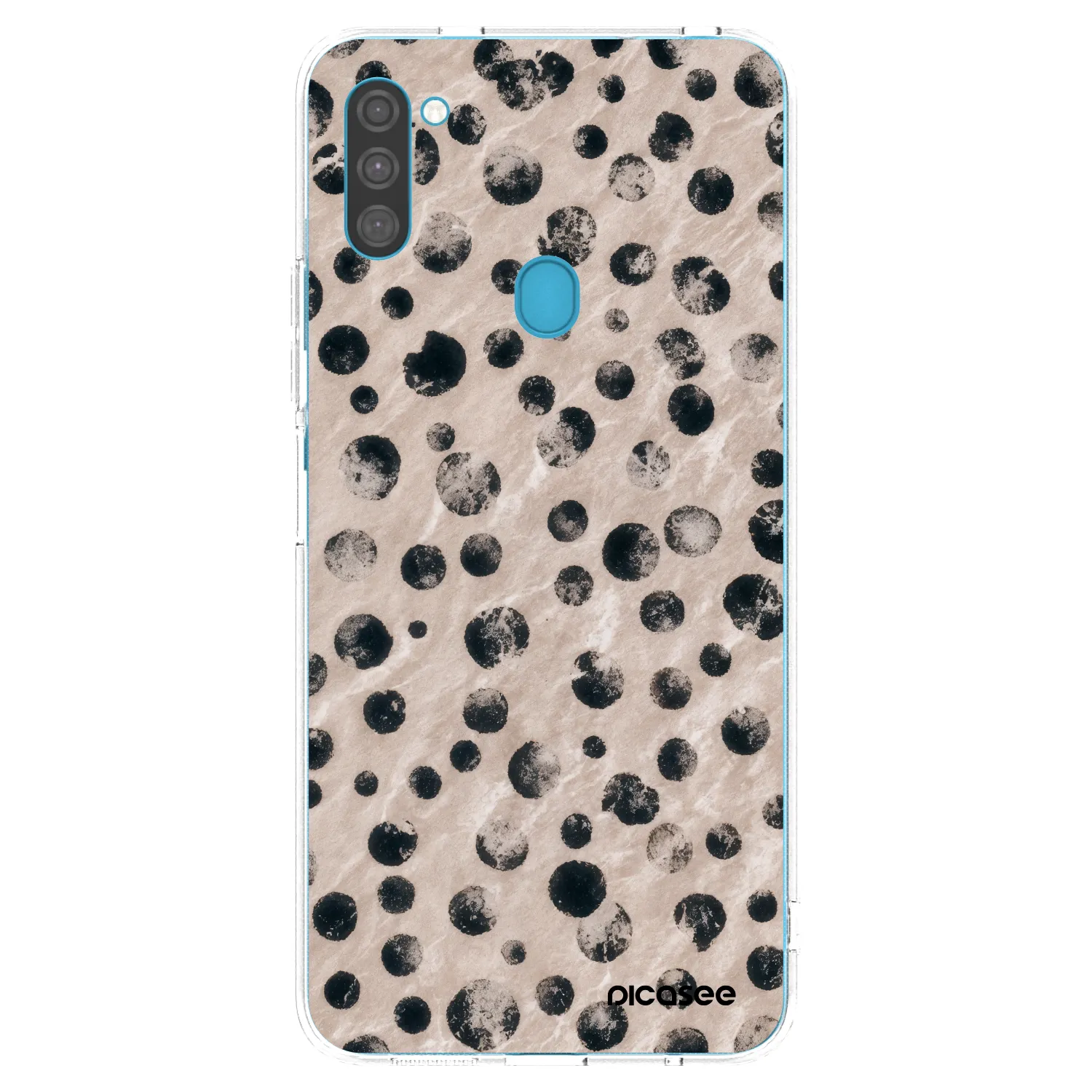 Picasee silikónový prehľadný obal pre Samsung Galaxy M11 - Inked