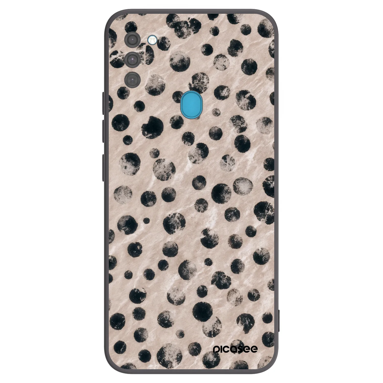 Picasee silikónový čierny obal pre Samsung Galaxy M11 - Inked