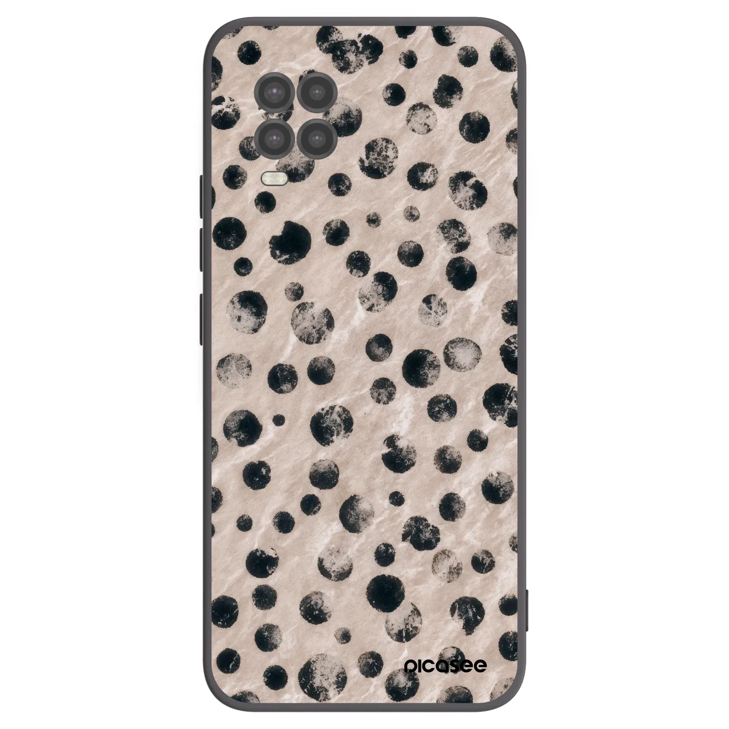 Picasee silikónový čierny obal pre Xiaomi Mi 10 Lite - Inked