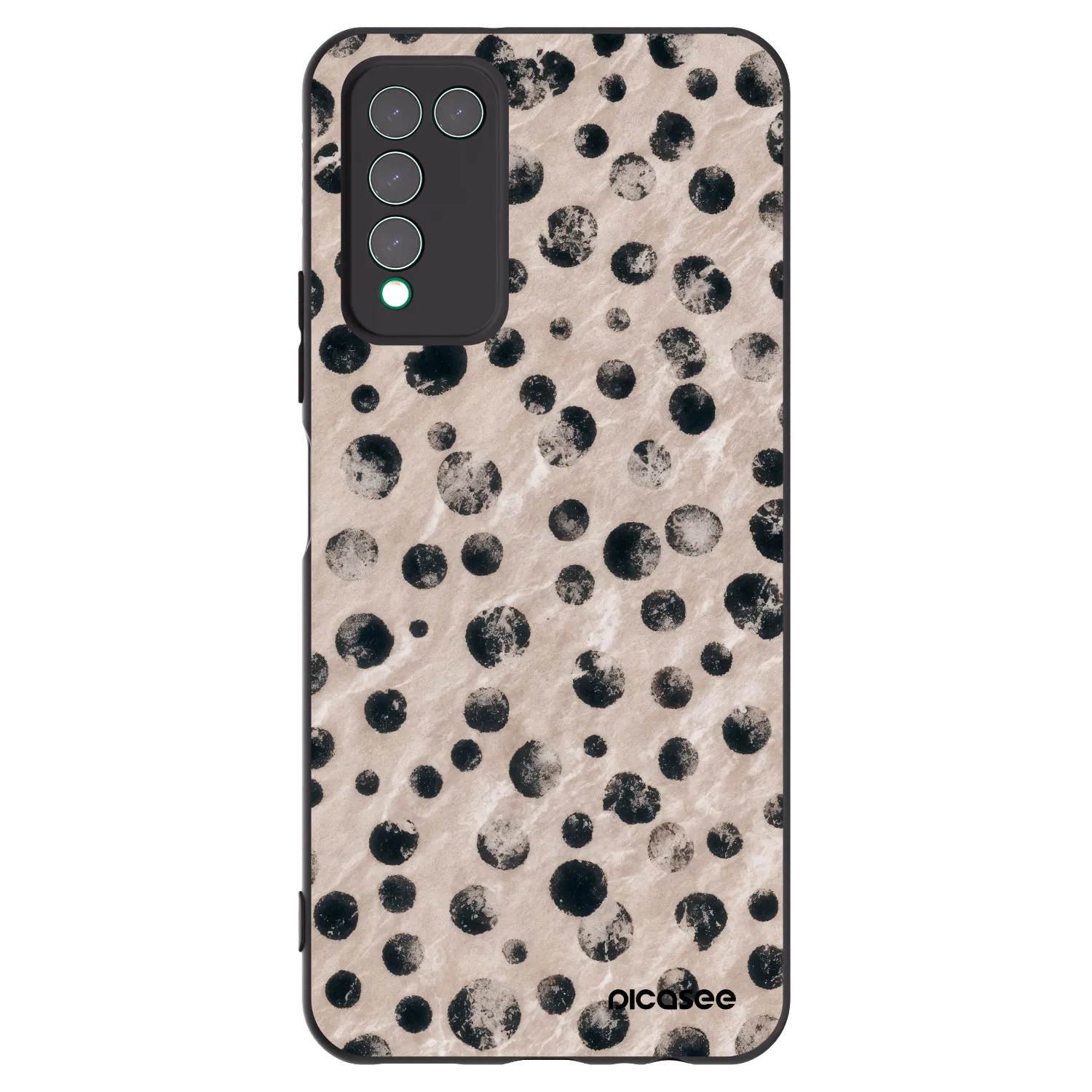 Picasee silikónový čierny obal pre Honor 10X Lite - Inked