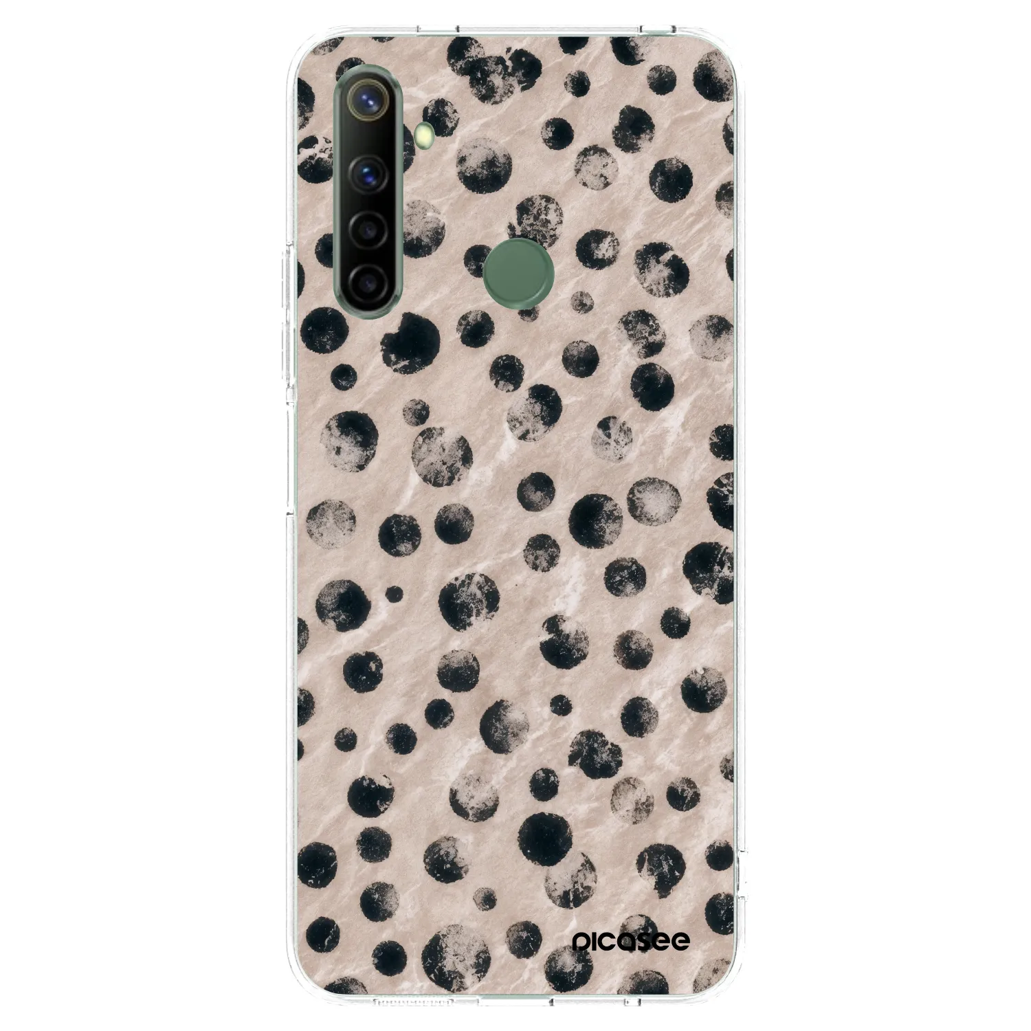 Picasee silikónový prehľadný obal pre Realme 6i - Inked