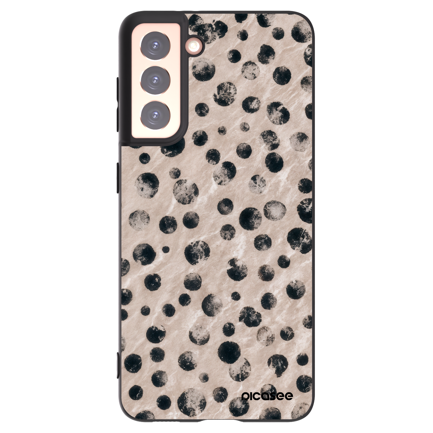 Picasee silikónový čierny obal pre Samsung Galaxy S21 5G G991B - Inked