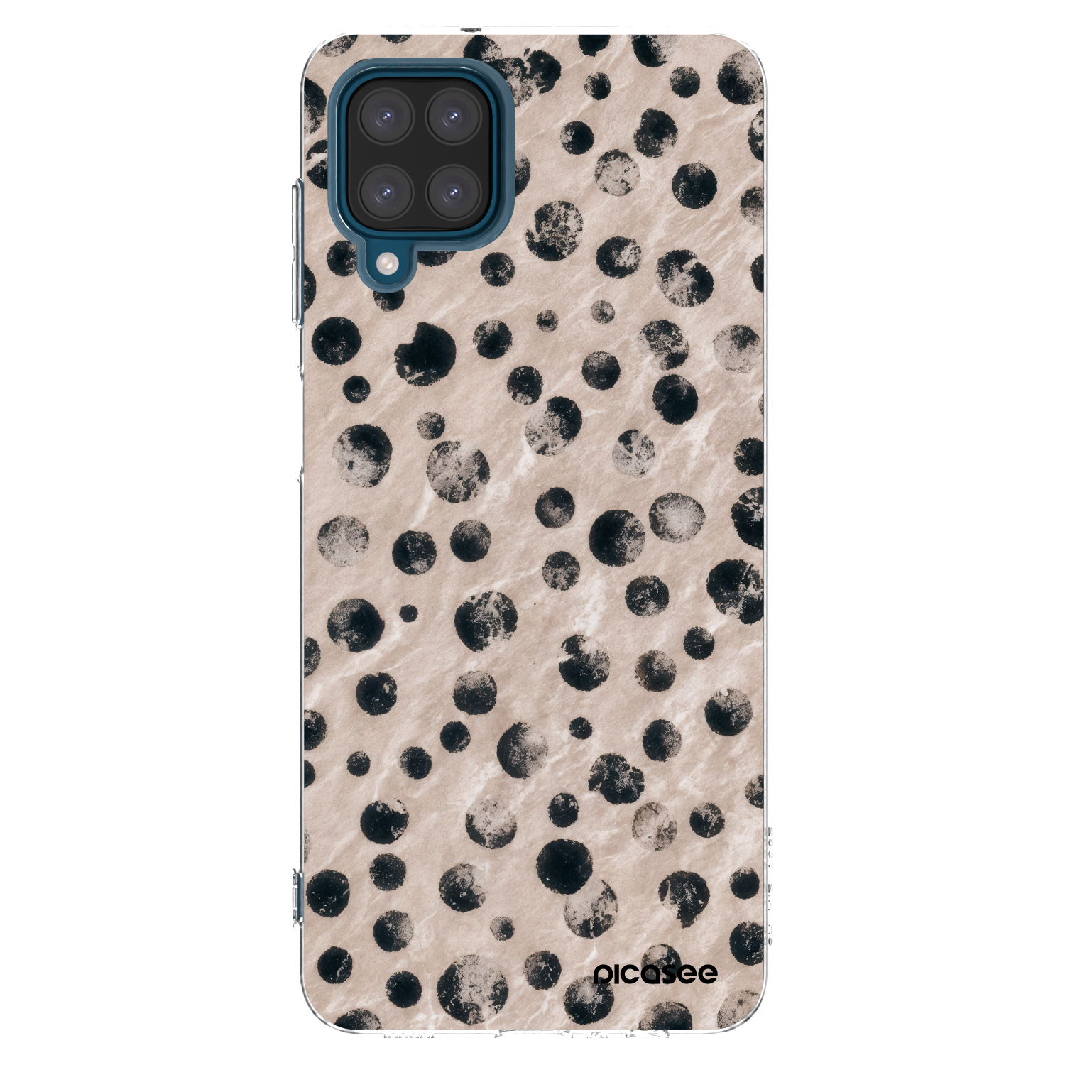 Picasee silikónový prehľadný obal pre Samsung Galaxy A12 A125F - Inked