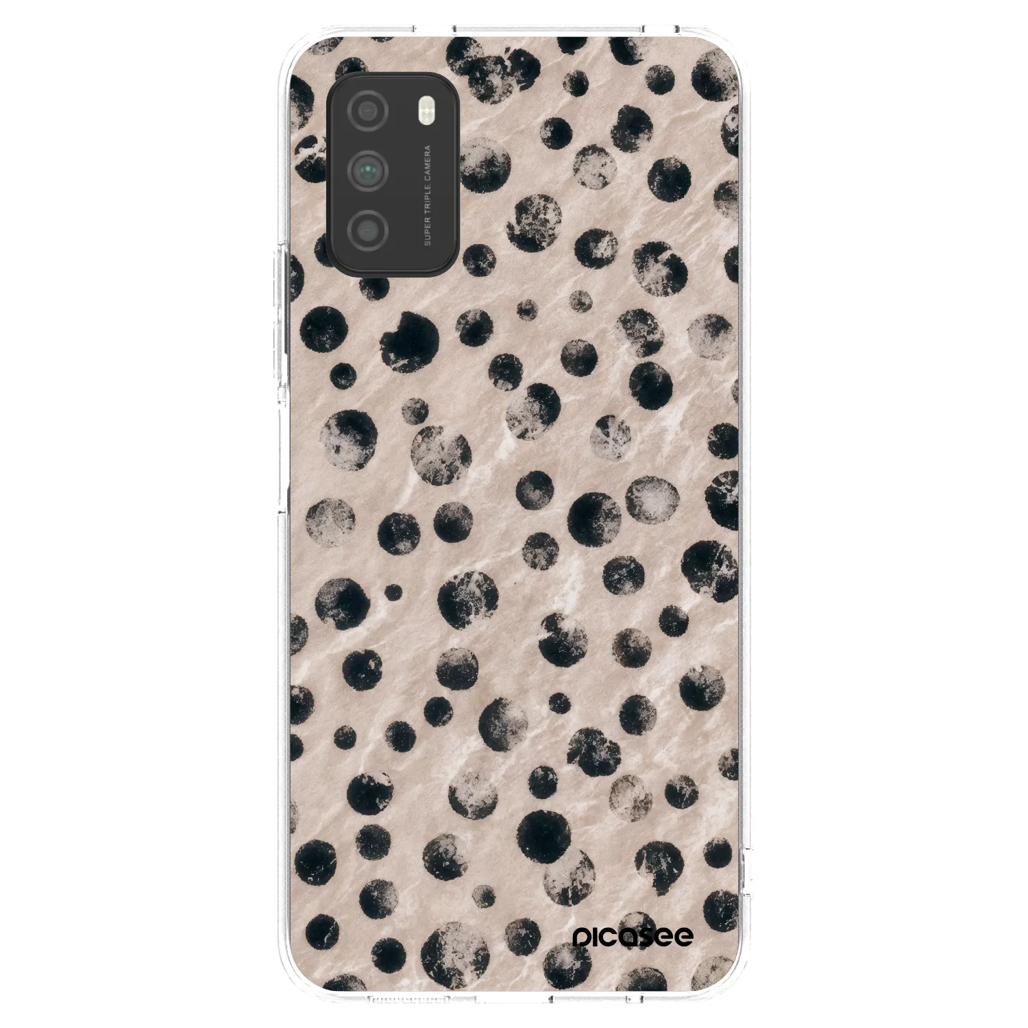 Silikónový prehľadný obal pre Xiaomi Poco M3 - Inked