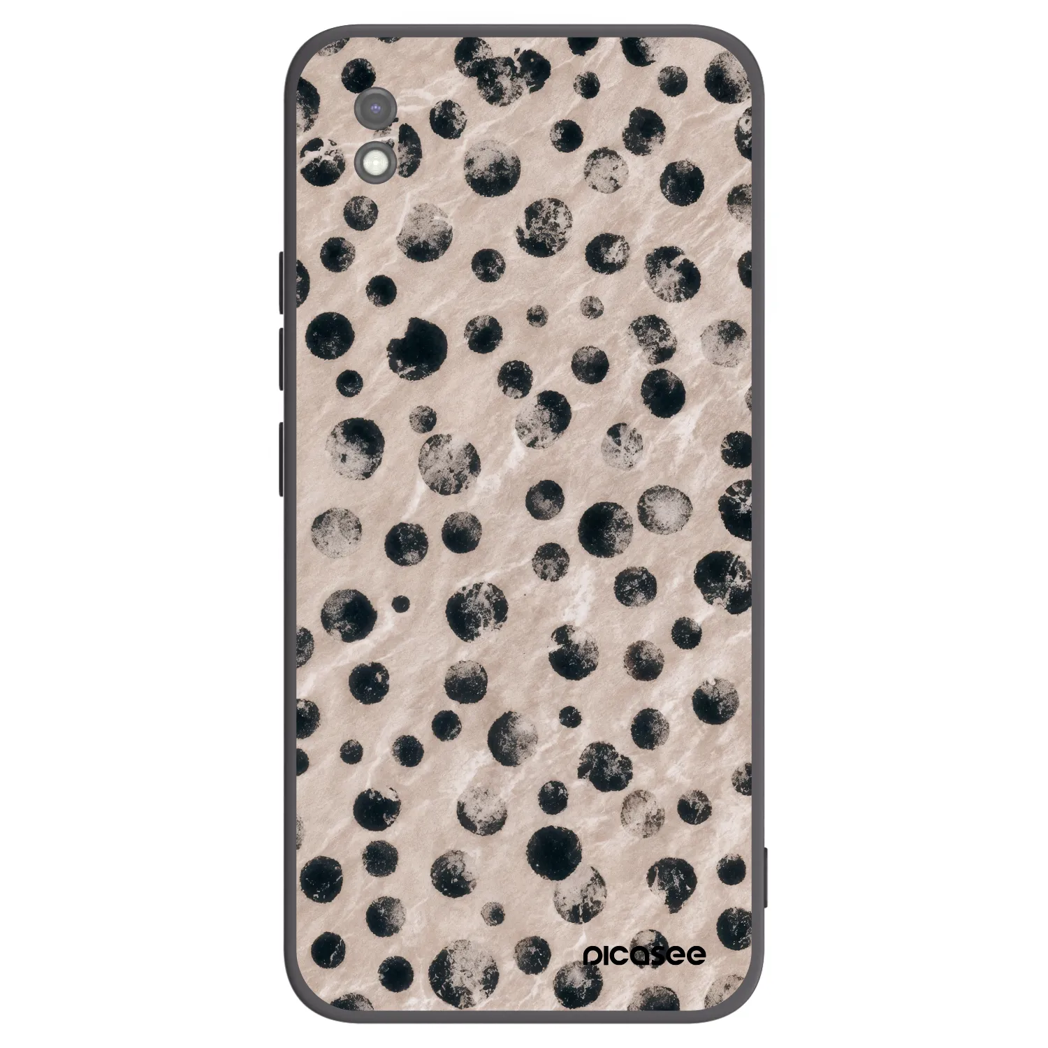 Picasee silikónový čierny obal pre Xiaomi Redmi 9AT - Inked