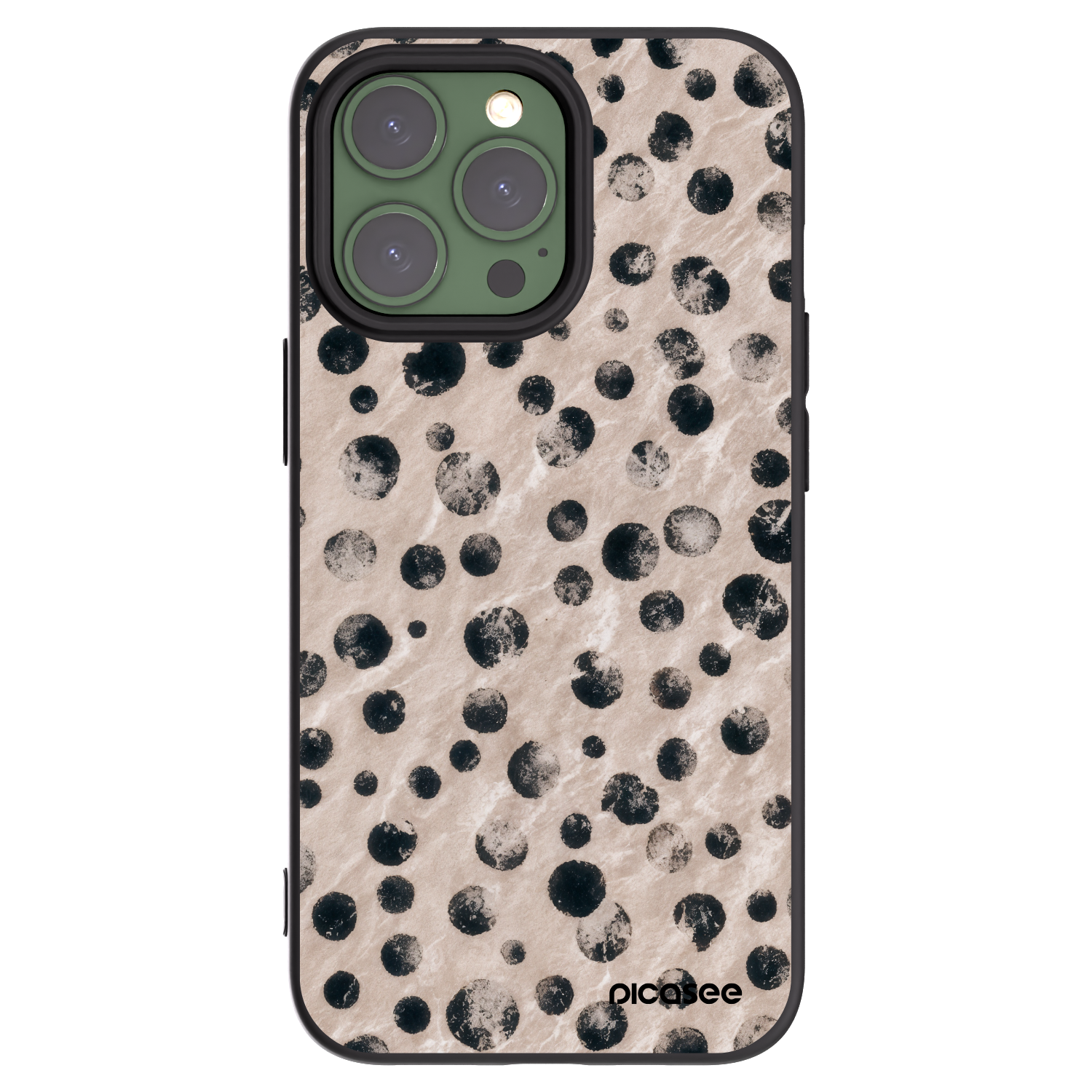 Picasee silikónový čierny obal pre Apple iPhone 13 Pro - Inked