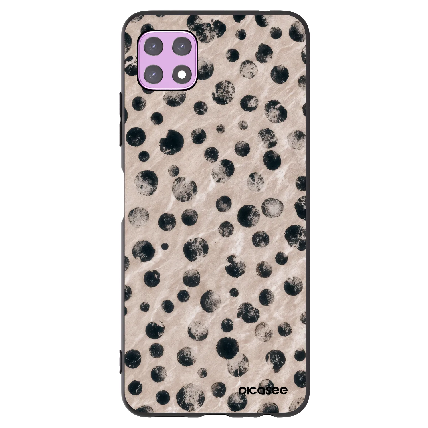 Picasee silikónový čierny obal pre Samsung Galaxy A22 A226B 5G - Inked