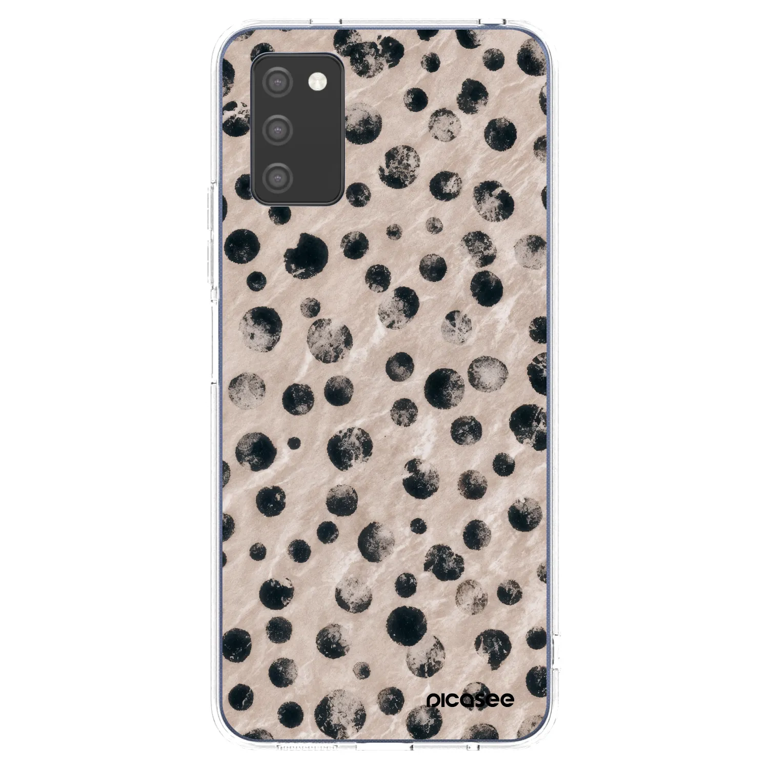 Picasee silikónový prehľadný obal pre Samsung Galaxy A02s A025G - Inked