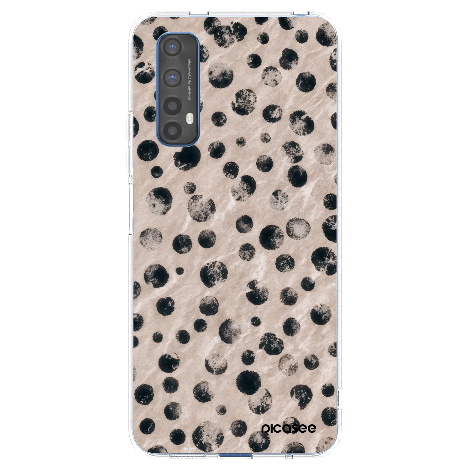 Picasee silikónový prehľadný obal pre Realme 7 - Inked