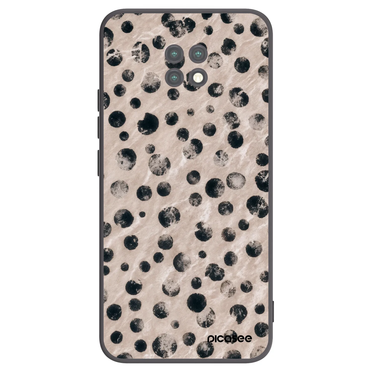 Picasee silikónový čierny obal pre Xiaomi Redmi Note 9T - Inked