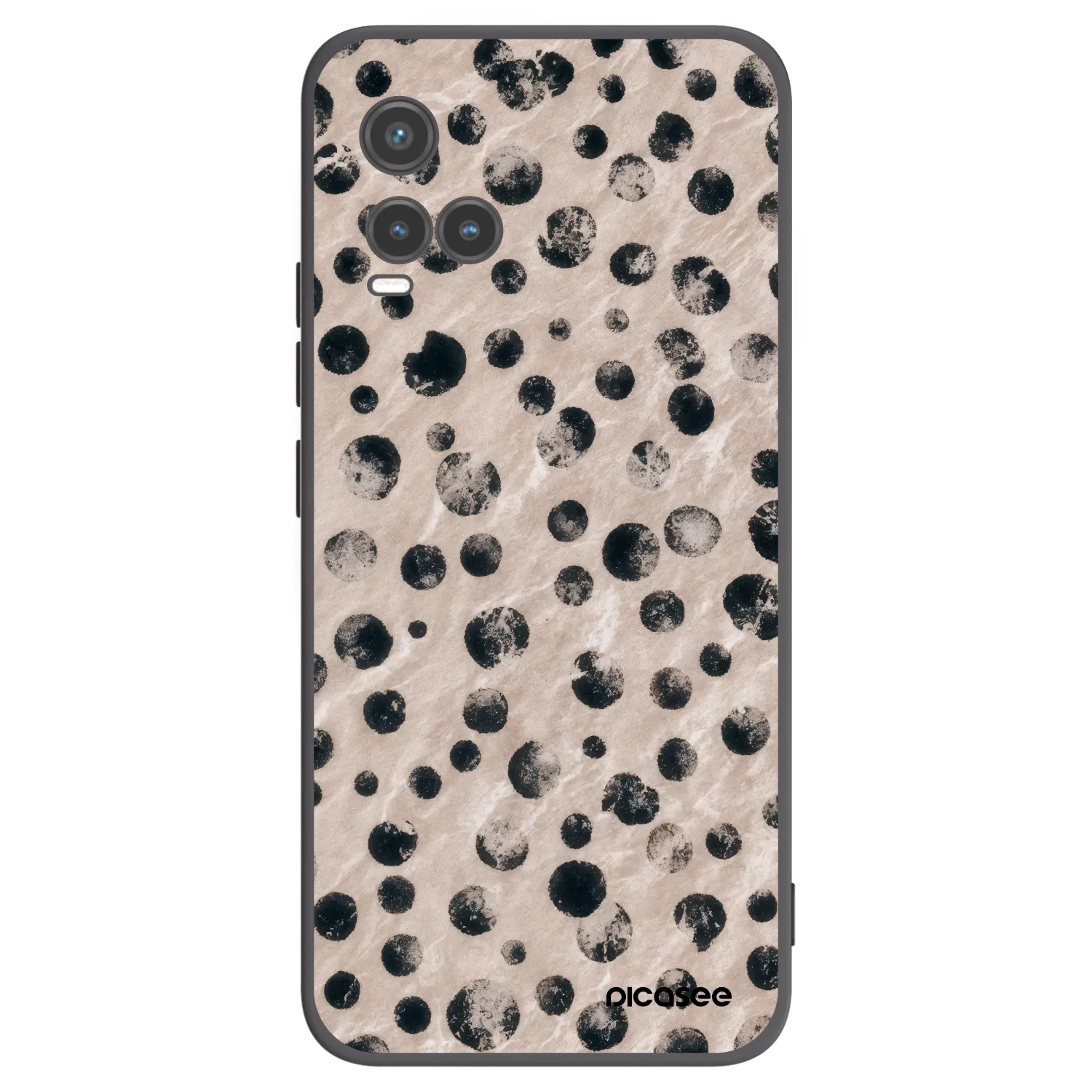 Picasee silikónový čierny obal pre Vivo Y33s - Inked