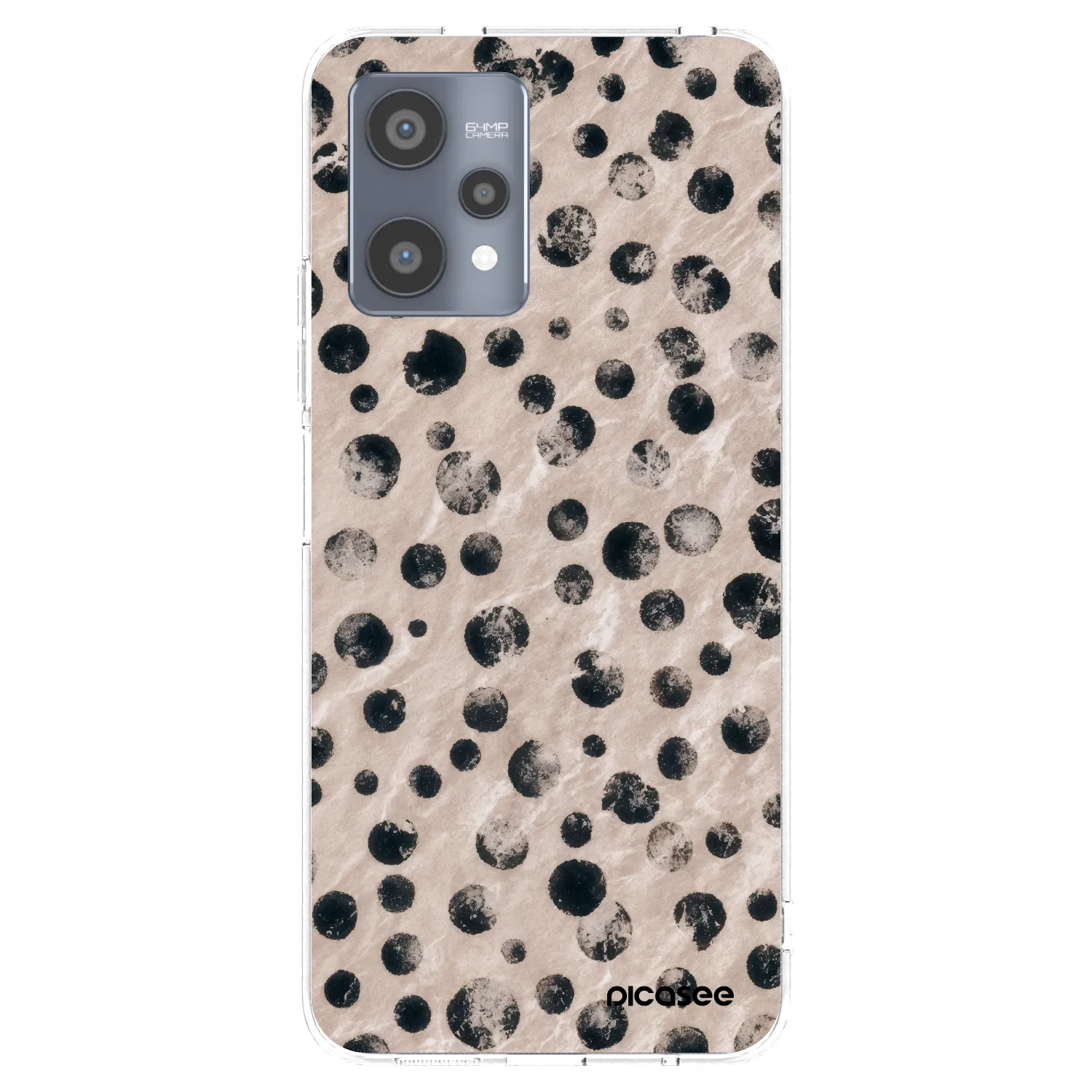 Silikónový prehľadný obal pre Realme 9 Pro 5G - Inked