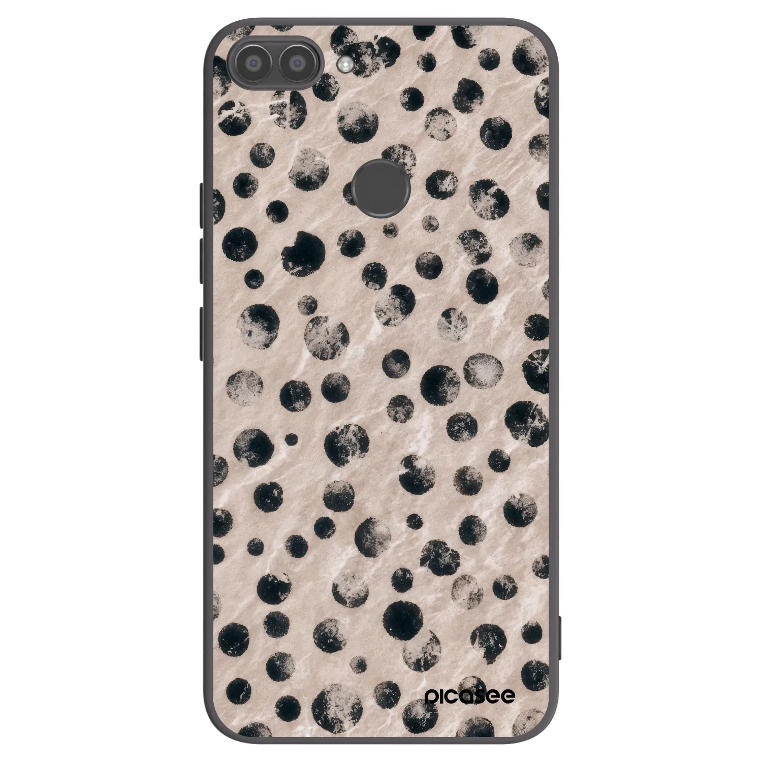 Picasee silikónový čierny obal pre Huawei P Smart - Inked