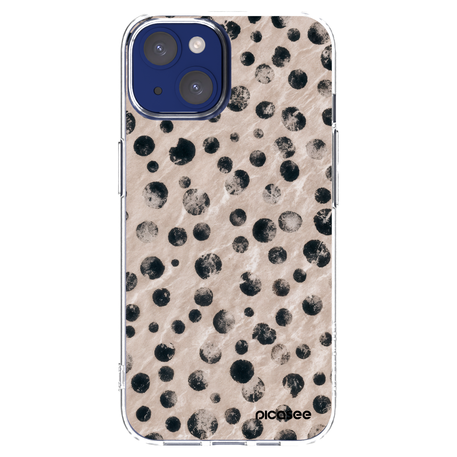 Silikónový prehľadný obal pre Apple iPhone 14 - Inked