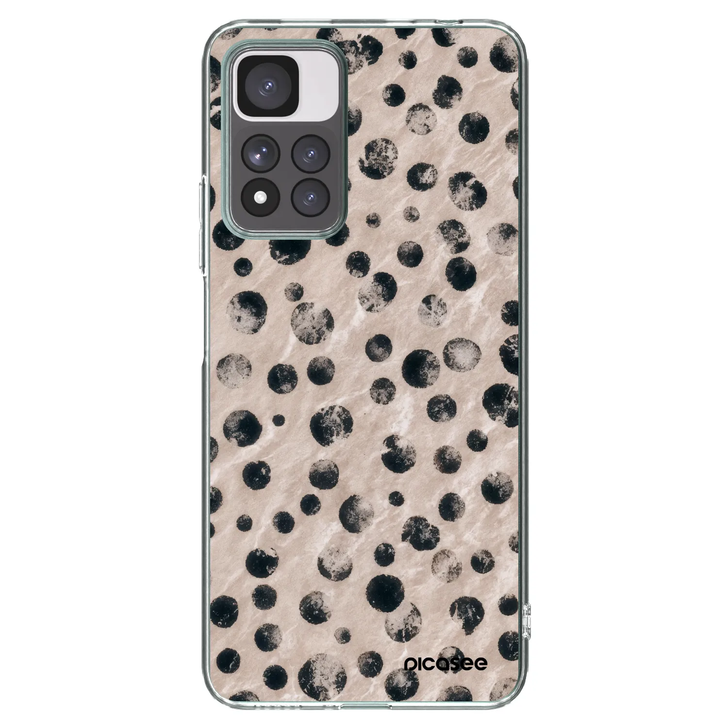 Picasee silikónový prehľadný obal pre Xiaomi Redmi Note 11 Pro+ 5G - Inked