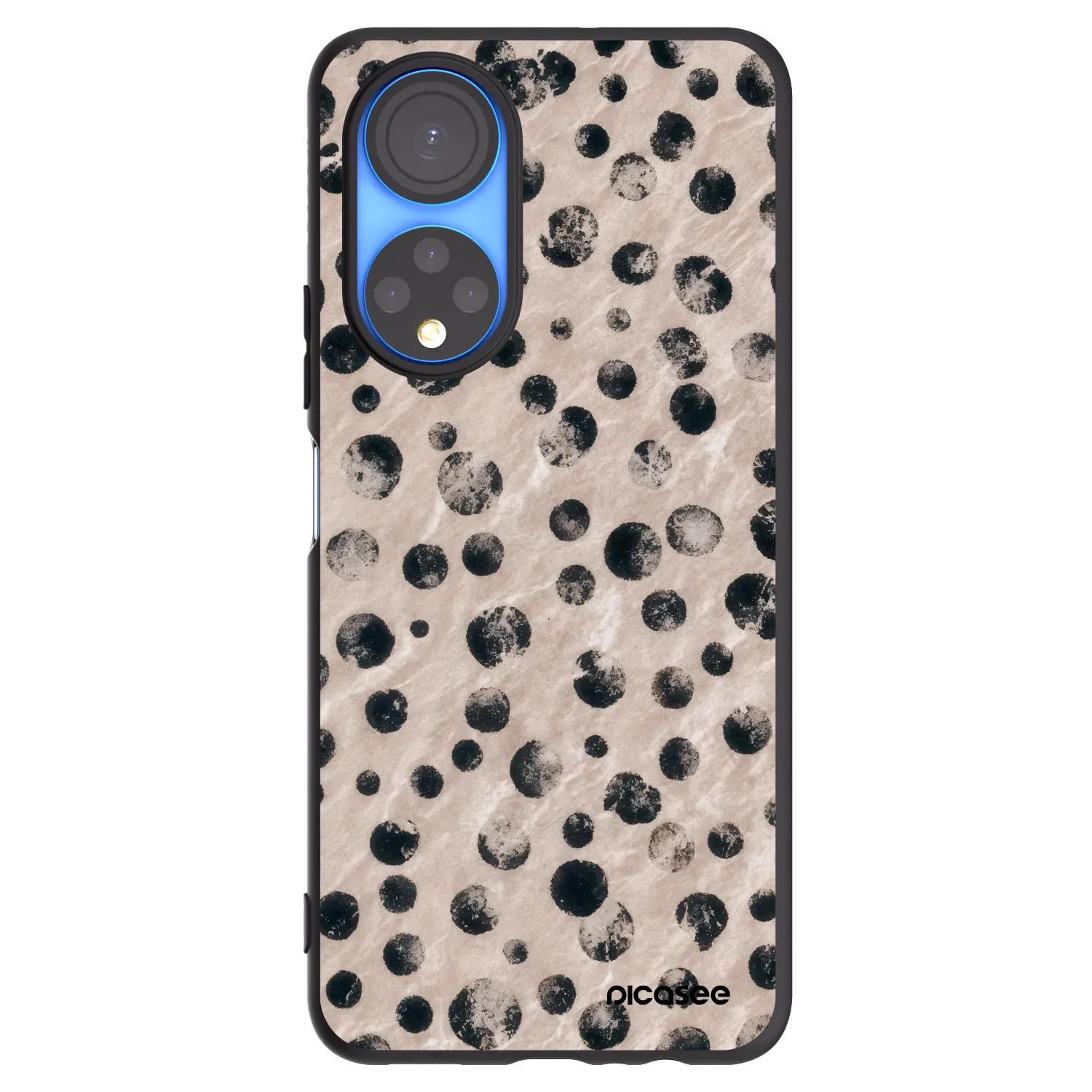 Picasee silikónový čierny obal pre Honor X7 - Inked