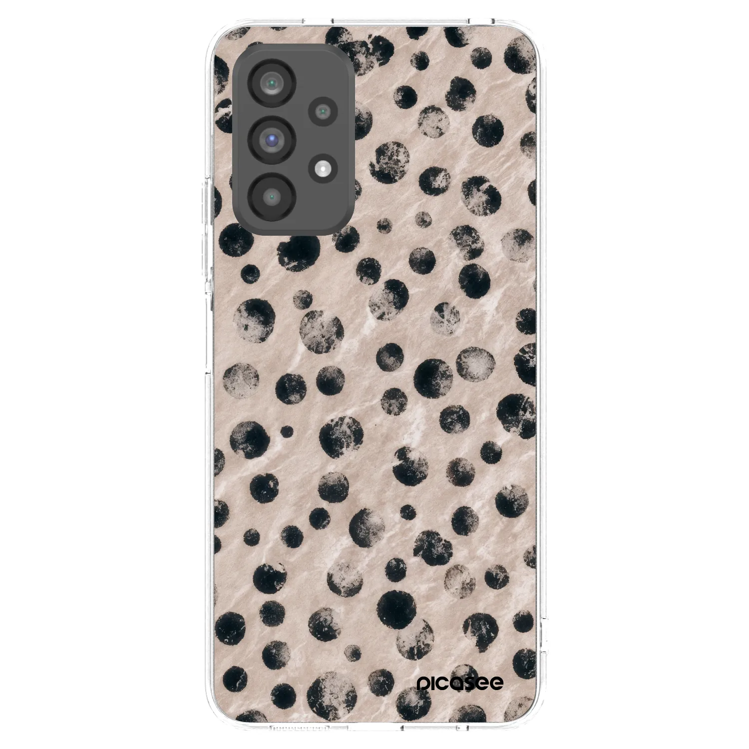 Picasee silikónový prehľadný obal pre Samsung Galaxy A73 5G - Inked