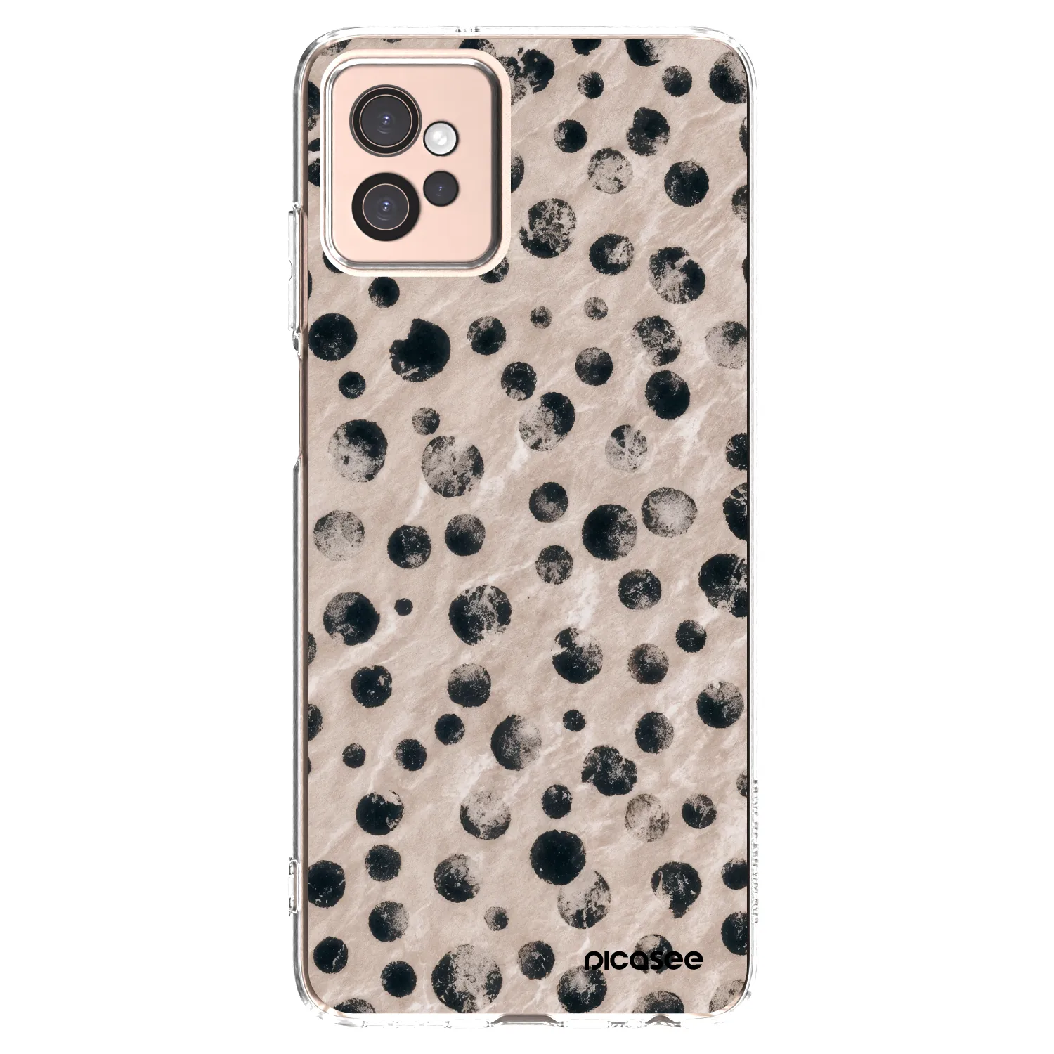 Picasee silikónový prehľadný obal pre Motorola Moto G32 - Inked