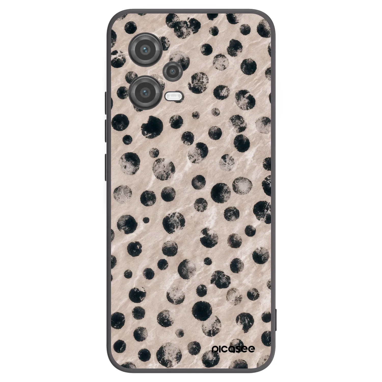 Picasee silikónový čierny obal pre Xiaomi Poco X5 - Inked