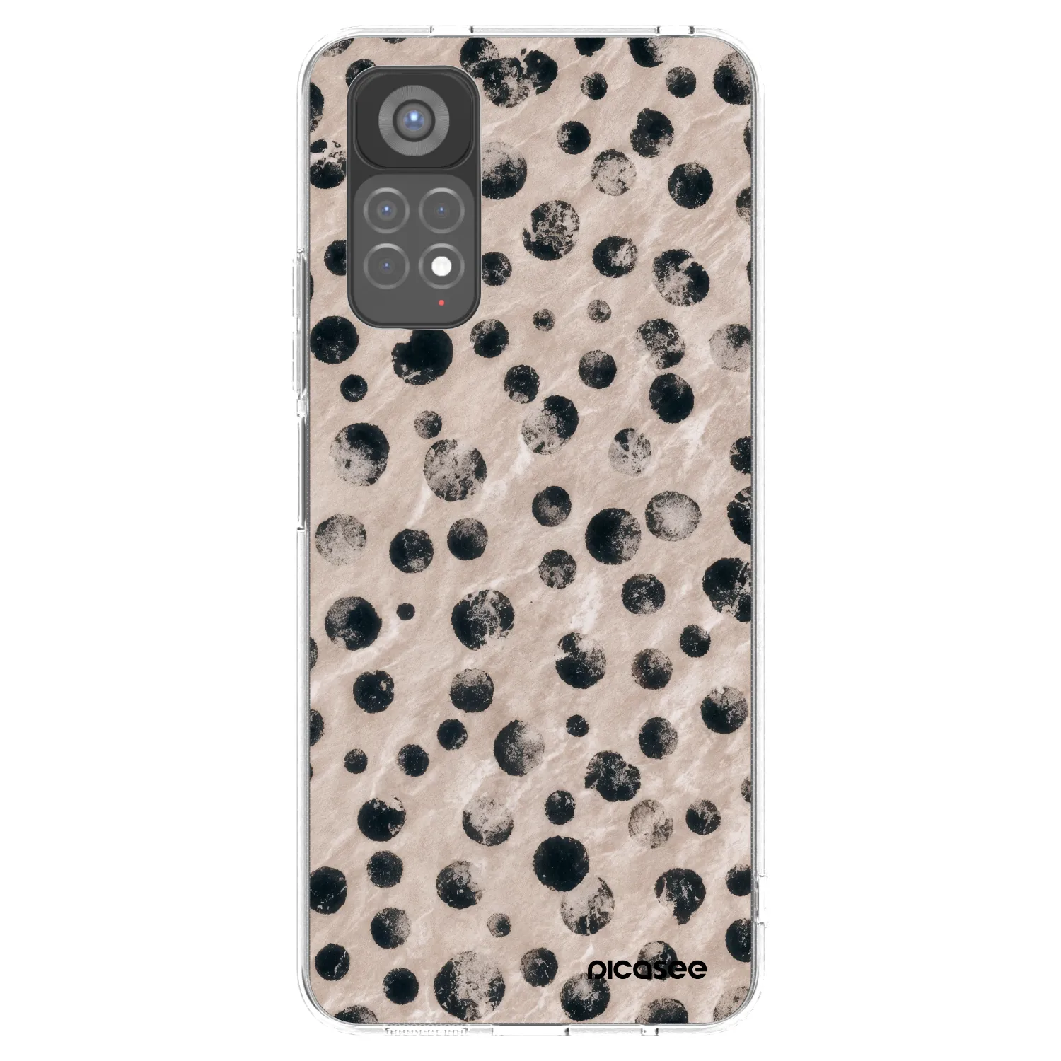 Picasee silikónový prehľadný obal pre Xiaomi Redmi Note 11S 5G - Inked