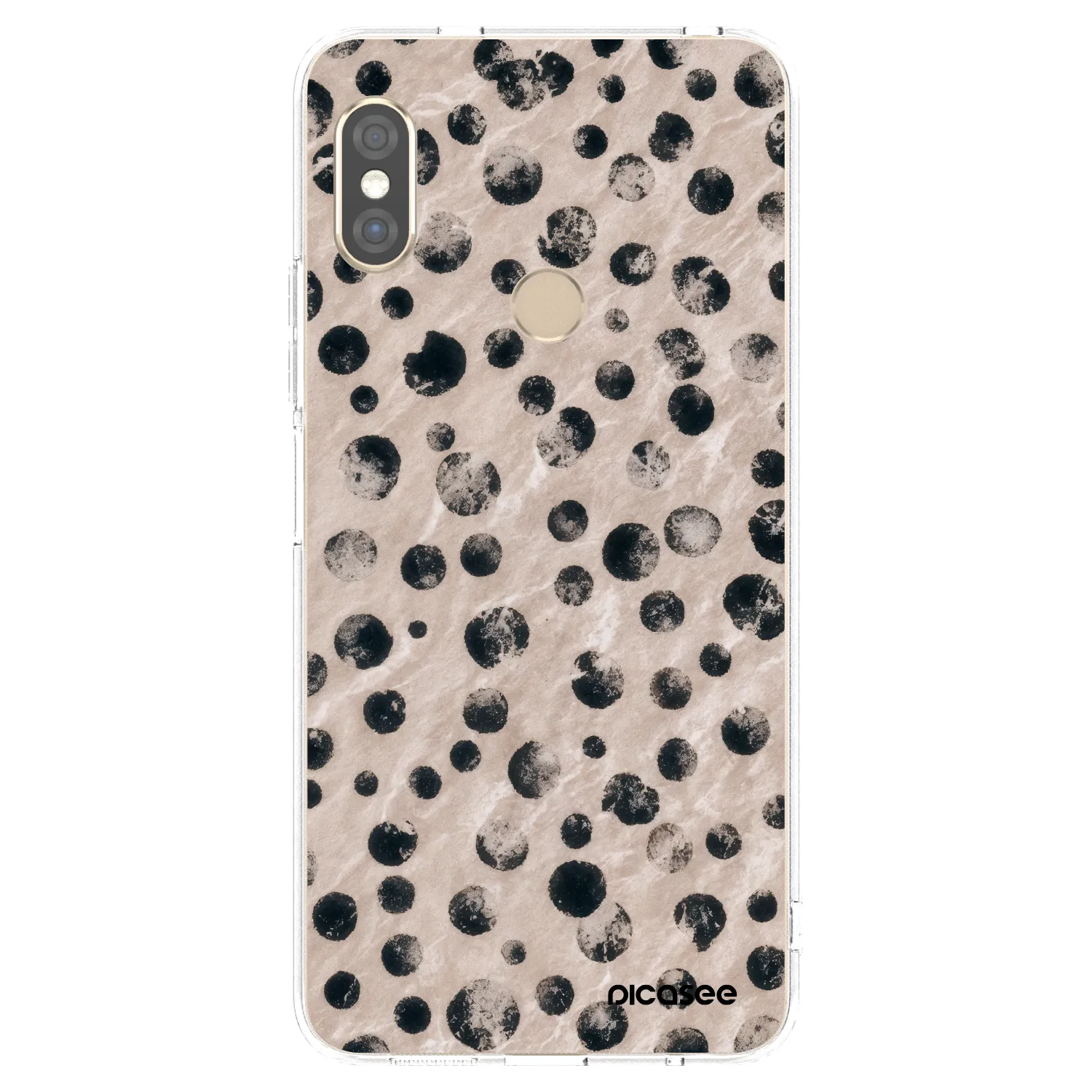 Picasee silikónový prehľadný obal pre Xiaomi Redmi Note 5 Global - Inked