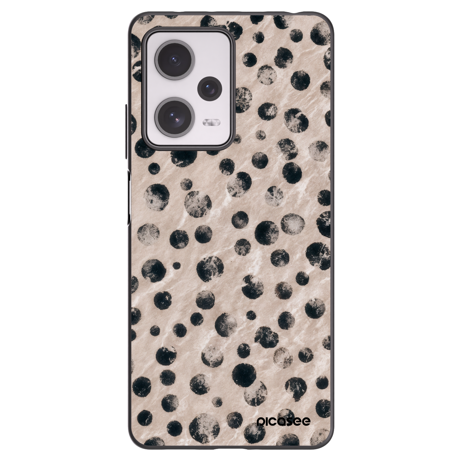 Picasee silikónový čierny obal pre Xiaomi Redmi Note 12 Pro+ 5G - Inked