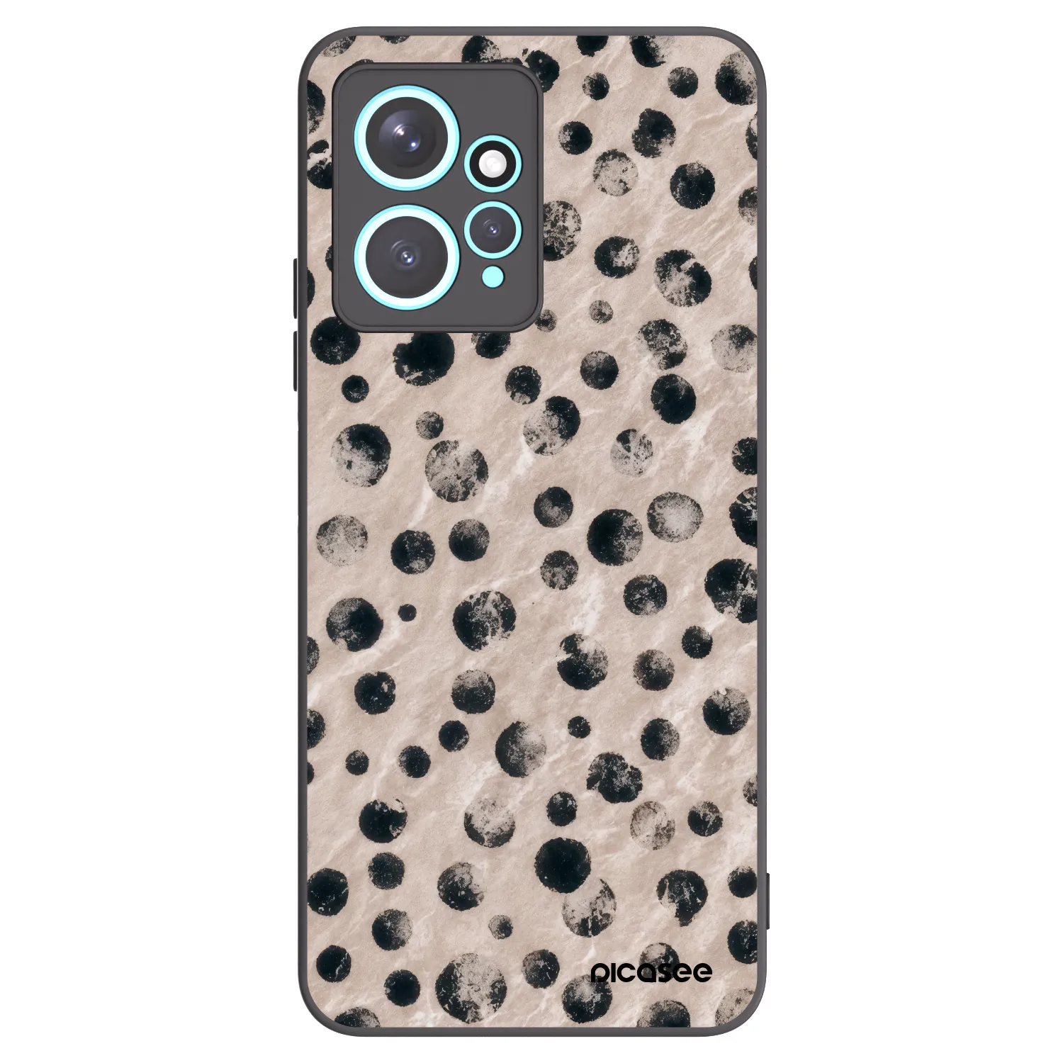Picasee silikónový čierny obal pre Xiaomi Redmi Note 12 4G - Inked