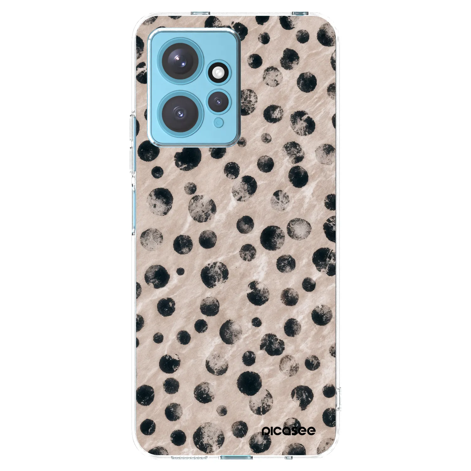 Picasee silikónový prehľadný obal pre Xiaomi Redmi Note 12 4G - Inked