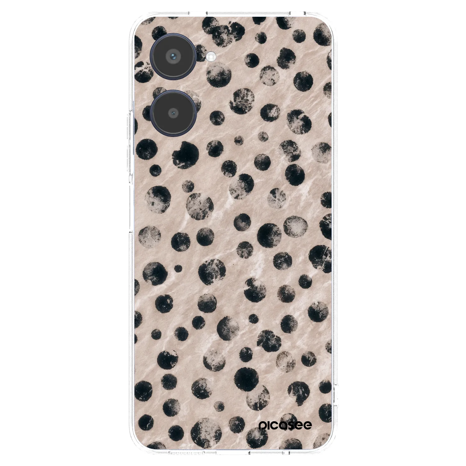Picasee silikónový prehľadný obal pre Realme 10 4G - Inked