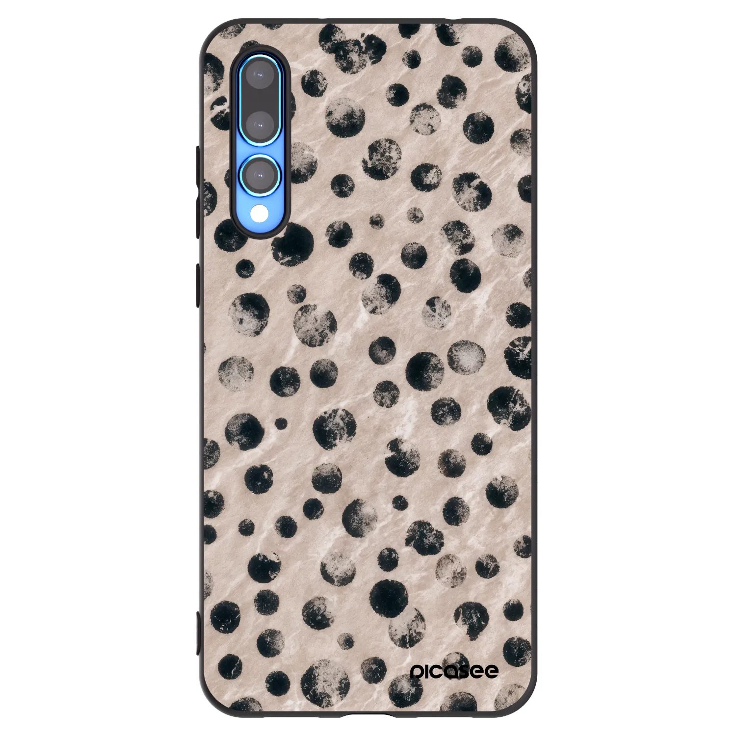Picasee silikónový čierny obal pre Huawei P20 Pro - Inked