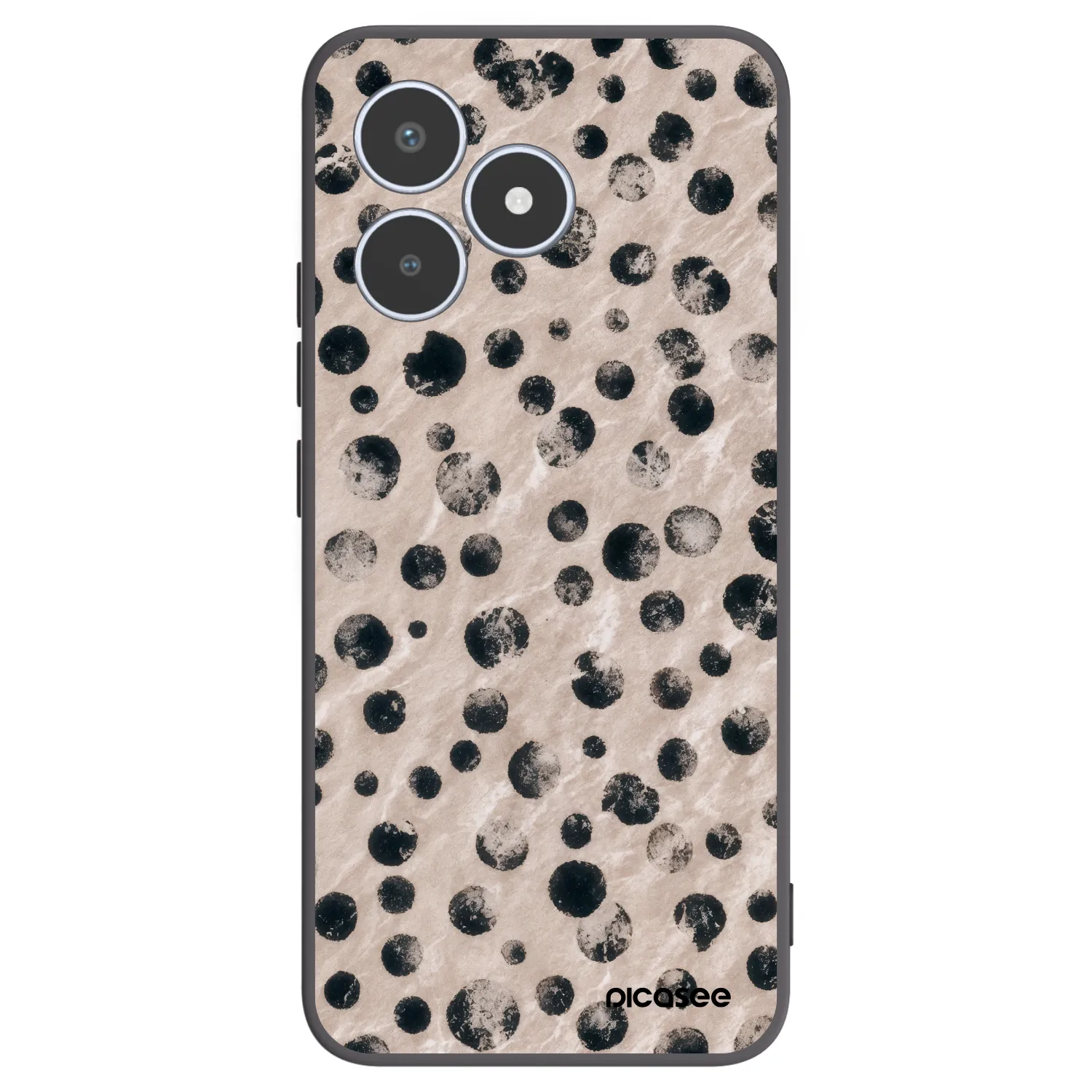 Picasee silikónový čierny obal pre Realme C53 - Inked