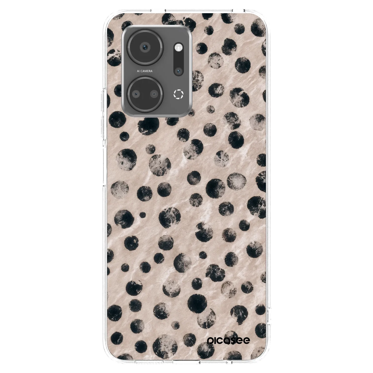Picasee silikónový prehľadný obal pre Honor X7a - Inked