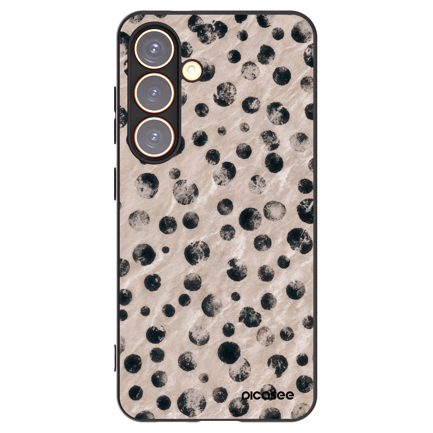 Picasee silikónový čierny obal pre Samsung Galaxy S24 S921B 5G - Inked