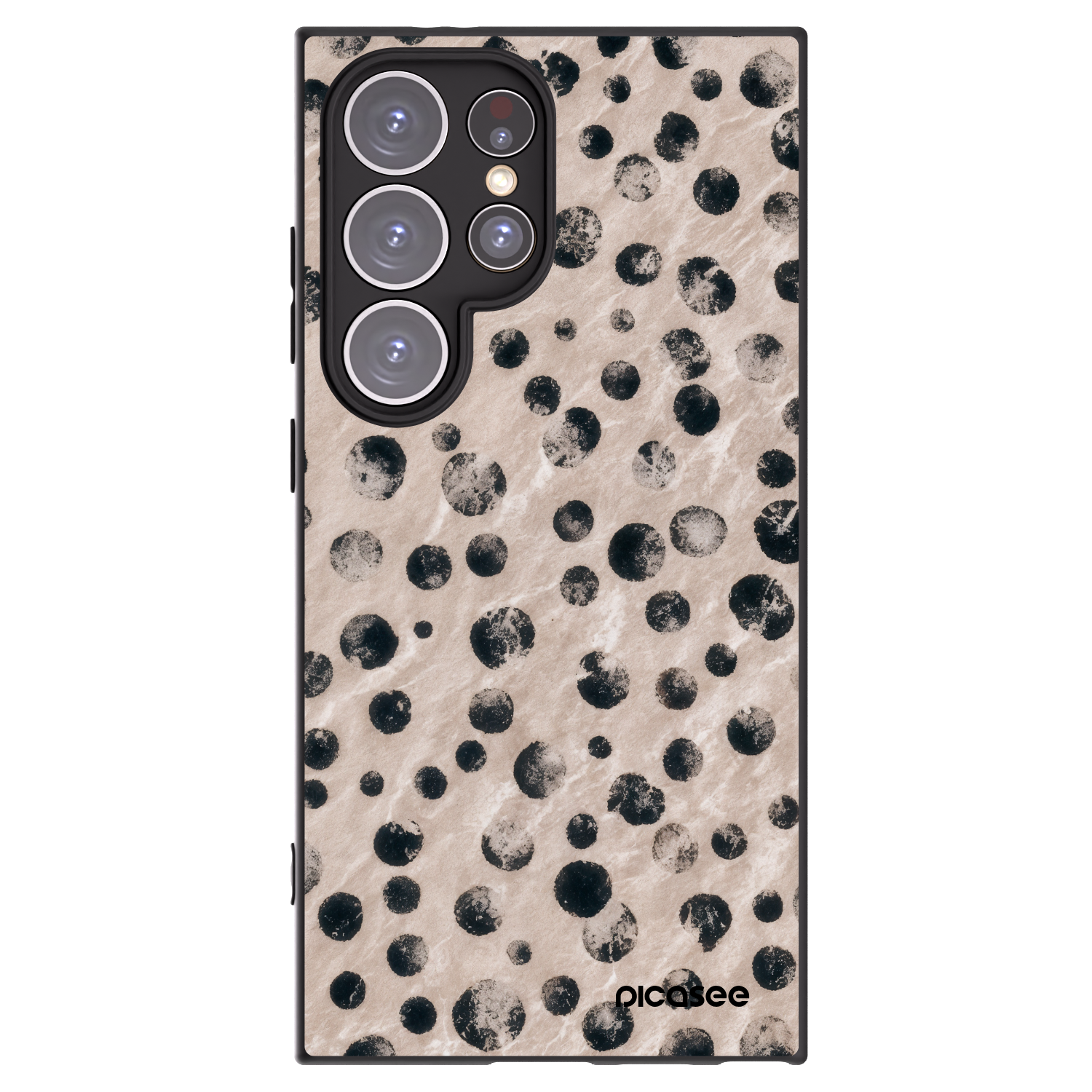 Picasee silikónový čierny obal pre Samsung Galaxy S24 Ultra S928B 5G - Inked