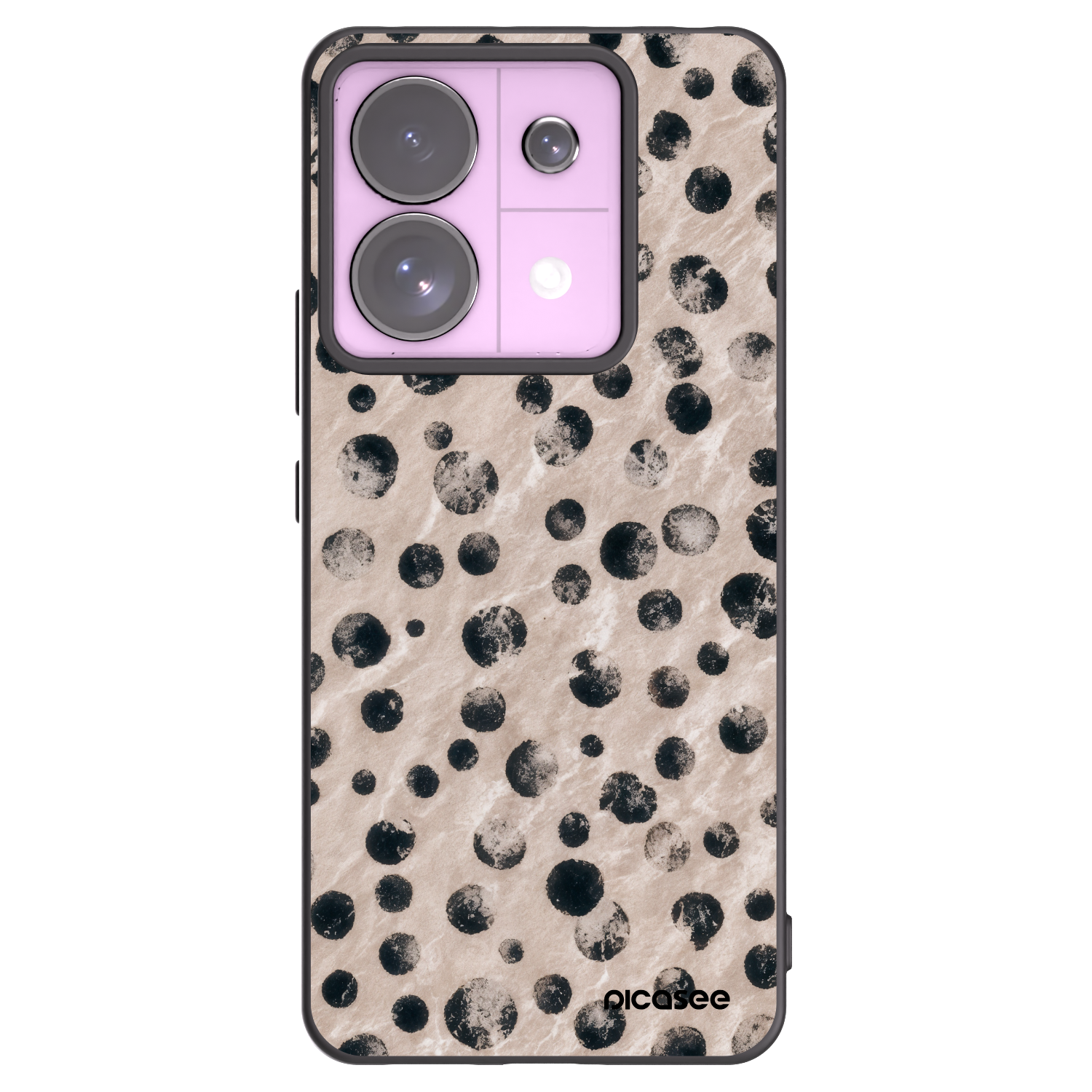 Picasee silikónový čierny obal pre Xiaomi Redmi Note 13 Pro 5G - Inked