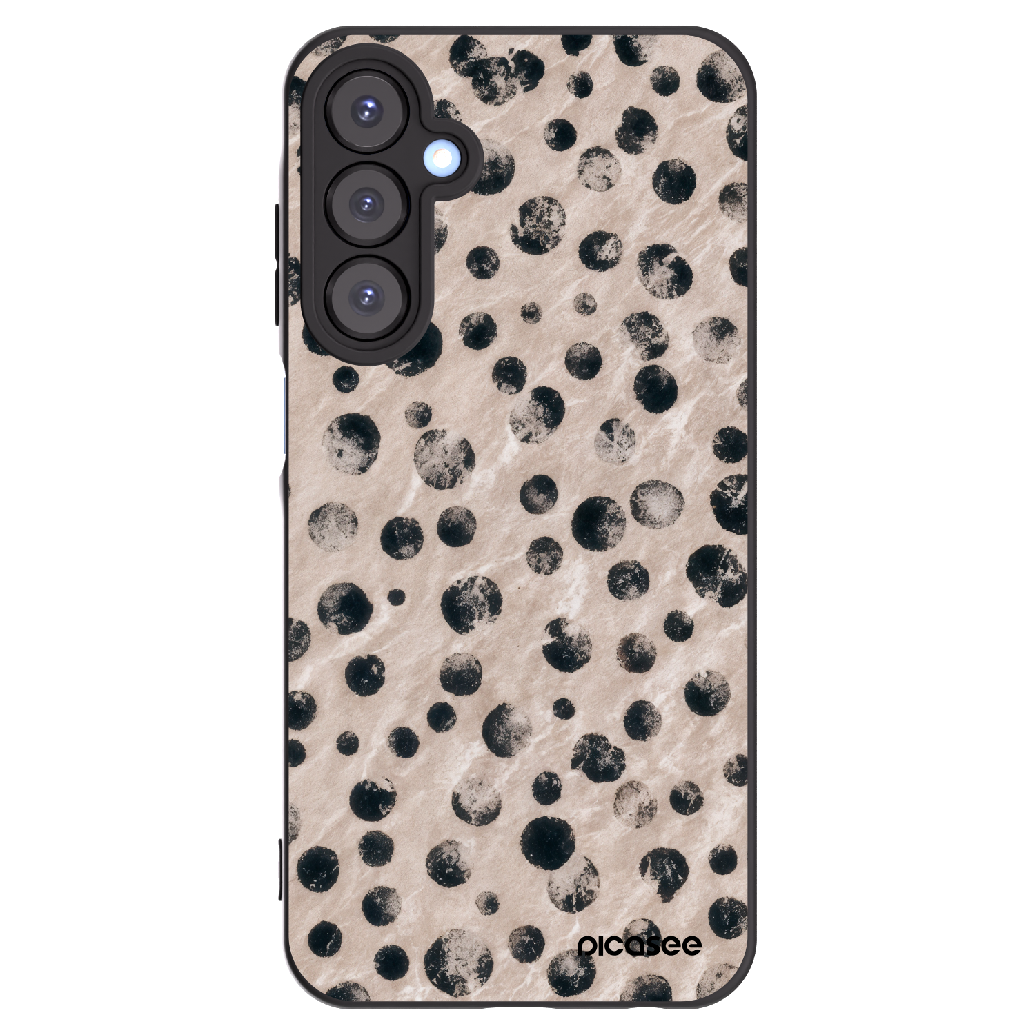 Picasee silikónový čierny obal pre Samsung Galaxy A25 A256B 5G - Inked