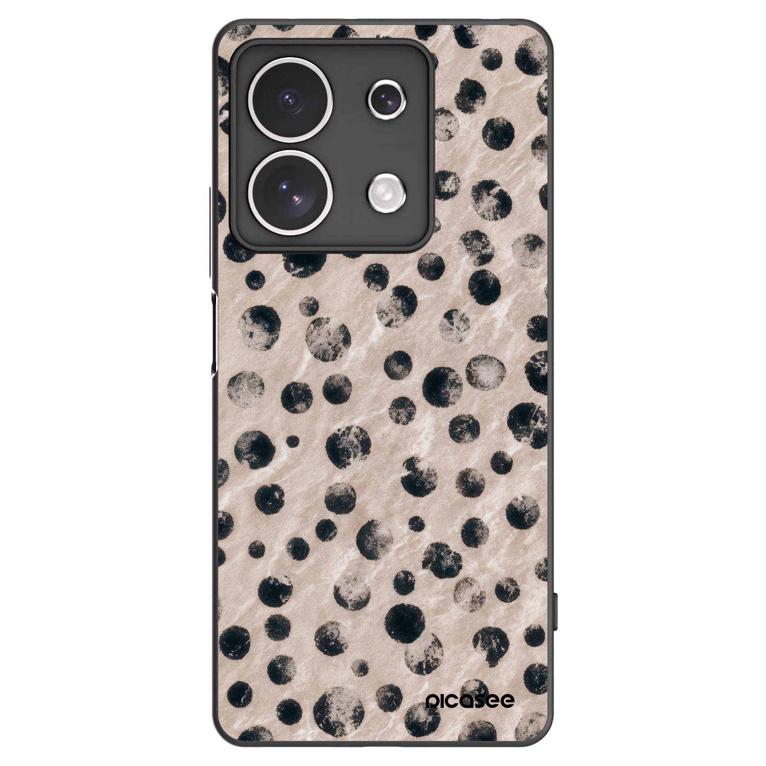 Picasee silikónový čierny obal pre Xiaomi Redmi Note 13 4G - Inked