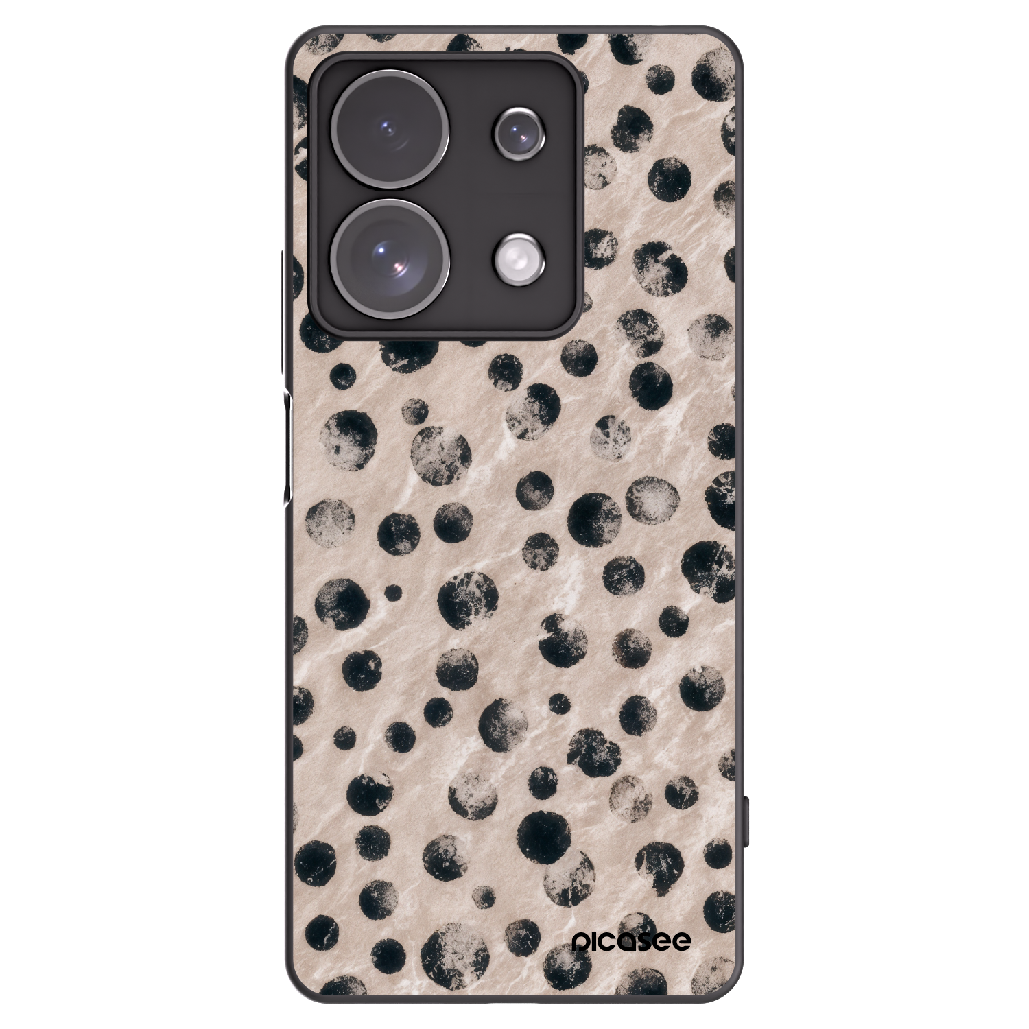 Picasee silikónový čierny obal pre Xiaomi Redmi Note 13 Pro 4G - Inked